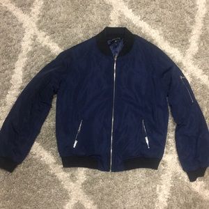 Navy Bomber Jacket